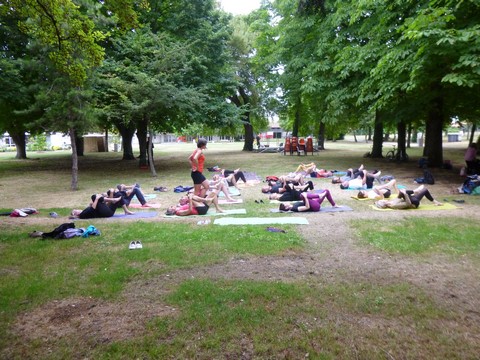 Photo de la pratique plein air au parc Jean Macé 01/07/2016 - 8