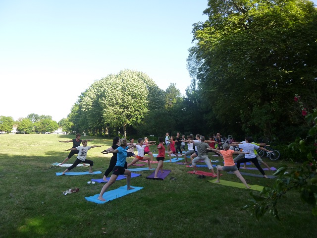 Photo de la pratique plein air au parc Jean Macé 07/07/2017 - 1