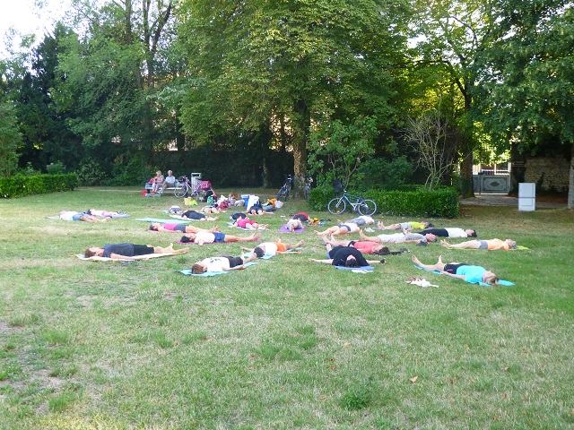 Photo de la pratique plein air au parc Jean Macé 07/07/2017 - 2
